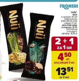 Carrefour Lód cream & anatolian pistachio Nuii oferta