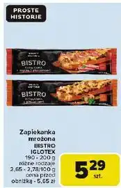 Carrefour Zapiekanka z pieczarkami Iglotex Proste Historie Bistro oferta