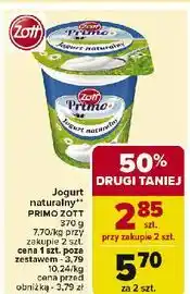 Carrefour Jogurt naturalny Zott Primo oferta