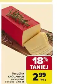 Carrefour Ser król artur oferta