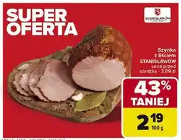 Carrefour Szynka z liściem Stanisławów oferta