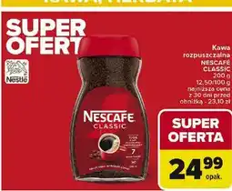 Carrefour Kawa Nescafe Classic oferta