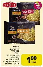 Carrefour Zupa spicy beef Vegeta Noodles oferta