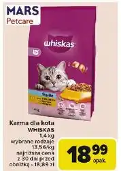 Carrefour Karma dla kota Whiskas Sterile oferta
