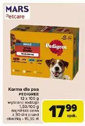 Carrefour Karma dla psa wołowina Pedigree oferta