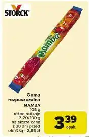 Carrefour Guma rozpuszczalna wieloowocowa Mamba oferta