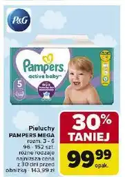 Carrefour Pieluchy 5 Pampers Active Baby oferta