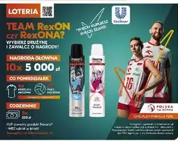 Carrefour Antyperspirant Rexona Men Cobalt Dry oferta