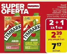 Carrefour Napój jabłkowo-gruszkowy Tymbark oferta