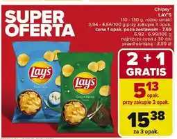 Carrefour Chipsy fromage Lay's oferta