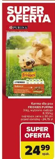 Carrefour Karma dla psa balance Friskies Vitafit oferta