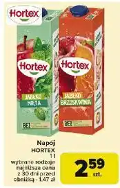 Carrefour Napój jabłko-brzoskwinia Hortex oferta