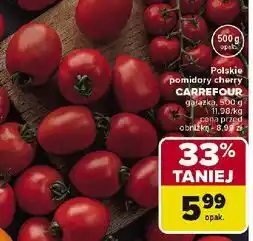 Carrefour Pomidory cherry gałązka Carrefour Targ Świeżości oferta