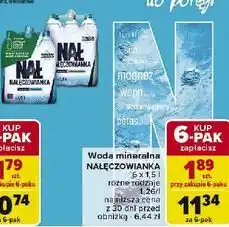 Carrefour Woda delikatnie gazowana Nałęczowianka oferta