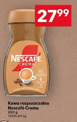 Lewiatan Kawa rozpuszczalna Nescafe Crema oferta