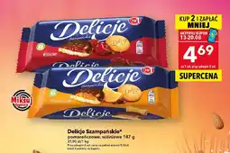Lewiatan Ciastka Delicje Szampańskie pomarańczowe, wiśniowe oferta