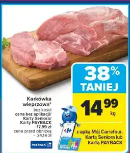 Carrefour Market Karkówka wieprzowa bez kości Carrefour Market oferta