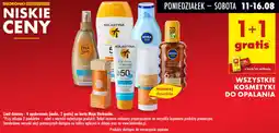 Biedronka WSZYSTKIE KOSMETYKI DO OPALANIA oferta
