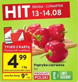 Intermarche Papryka czerwona oferta