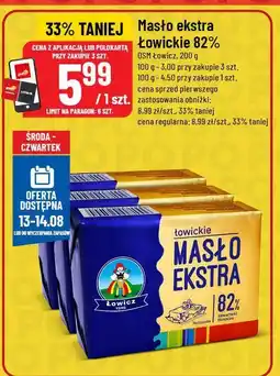 Polomarket Masło ekstra Łowickie 82% Łowicz oferta