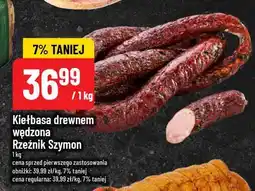Polomarket Kiełbasa drewnem wędzona Rzeźnik Szymon oferta