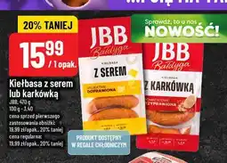 Polomarket Kiełbasa z serem JBB lub karkowka oferta