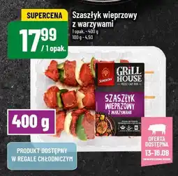 Polomarket Szaszłyk wieprzowy z warzywami Grill House oferta