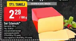 Polomarket Ser Edamski Gorzałek oferta