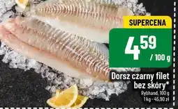 Polomarket Dorsz czarny filet bez skóry Rybiland oferta