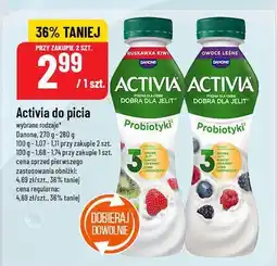 Polomarket Napój Activia do picia różne rodzaje oferta