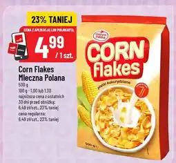 Polomarket Płatki Corn Flakes Mleczna Polana oferta