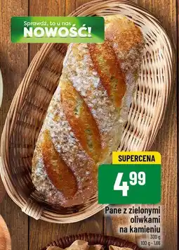 Polomarket Chleb pane z zielonymi oliwkami na kamieniu POLOmarket oferta