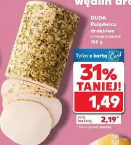 Kaufland Polędwica drobiowa z majerankiem Duda oferta