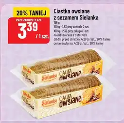 Polomarket Ciastka owsiane z sezamem Sielanka oferta
