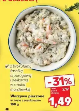 Kaufland Warzywa pieczone w sosie czosnkowym Kaufland oferta
