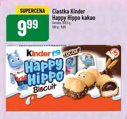 Polomarket Ciastka Kinder Happy Hippo kakao oferta