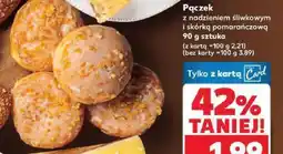 Kaufland Pączek z nadzieniem śliwkowym i skórką pomarańczową Kaufland oferta