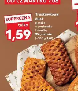 Kaufland Ciastko Truskawkowy duet z truskawką i wanilią Kaufland oferta