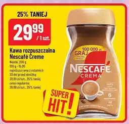Polomarket Kawa rozpuszczalna Nescafe Creme oferta