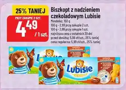 Polomarket Biszkopt z nadzieniem czekoladowym Lubisie oferta