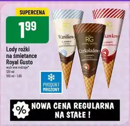 Polomarket Lody rożki na śmietance Royal Gusto różne rodzaje oferta