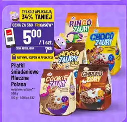 Polomarket Płatki śniadaniowe Mleczna Polana oferta