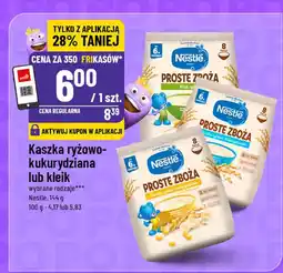 Polomarket Kaszka ryżowo-kukurydziana Nestle Proste Zboża oferta