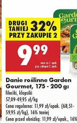 Biedronka Danie roślinne: klopsiki Garden Gourmet oferta