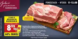 Biedronka Karkówka wieprzowa bez kości pakowana próżniowo Kraina Mięs oferta