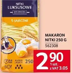 Selgros Makaron Nitki 5-jajeczne Luksusowe oferta