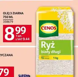 Selgros Ryż biały długoziarnisty 1kg Cenos oferta