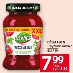 Selgros Dżem truskawkowy 450g Łowicz oferta