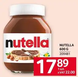 Selgros Krem Nutella 600g oferta