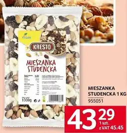 Selgros Mieszanka studencka 1kg Kresto oferta